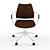 Title: ErgoGas Office Chair 3D model small image 2