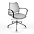 Title: ErgoGas Office Chair 3D model small image 3