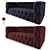 Luxurious Italian Style Capitone Sofa 3D model small image 1