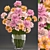 Spring Blooms: 10 Carnation Collection 3D model small image 1