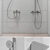 Ravak Set 10: Ultimate Bath and Shower Mixers 3D model small image 2