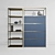 Ligne Roset Dita High Unit: Sleek & Stylish 3D model small image 2