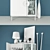 Sleek Perrie Bar Cabinet: Elegant and Functional 3D model small image 3