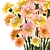 Yellow Carnation Bouquet 3D model small image 2