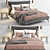 Francis Bed - Elegant and Comfortable 3D model small image 1