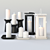 Elegant Sinnesro Candleholders 3D model small image 1