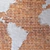 Brickwork 094 World Map-Infused 3D model small image 3