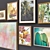 Eclectic Art Collection Set of 7 3D model small image 2