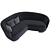 Elegant Minotti Jacques Curved Sofa 3D model small image 3