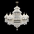 Elegance Illuminated: Faustig Arabic Chandelier 3D model small image 1