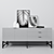 Sleek and Sophisticated: Minotti Harvey Sideboard 3D model small image 1