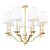 Elegant Dual Style Chandeliers 3D model small image 2