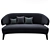 Elegant Minotti Aston Little Sofa 3D model small image 2