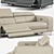 Bergamo Motion Sofa - Contemporary Comfort 3D model small image 2