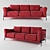 Loft Design Sofa 3982: Modern and Comfortable Seating Solution 3D model small image 1