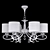 Stunning Stellare C Pendant Light 3D model small image 1