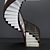 Versatile 6m High, 2m Diameter Staircase Screw 3D model small image 2