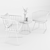 Illa Armchair: Sleek Aluminium with Armrests 3D model small image 2