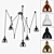 Acrobata Lightstar Pendant Chandelier 3D model small image 1