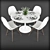 Lush Lily Table Setting 3D model small image 1