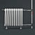 Viadrus Style Heating Radiator 3D model small image 1