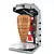 Authentic Shawarma Machine 3D model small image 1