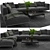 Contemporary Comfort: FRANK SOFA 3D model small image 1