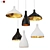 Swell Pendant Light: Sleek Elegance by Pablodesigns 3D model small image 3