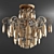 Elegant Freya Pendant Light 3D model small image 1