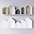 Whimsical House Shelf 3D model small image 1