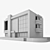 Sleek Modern Bungalow 3D model small image 3