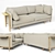 Sophisticated Neri & Hu Sofa 3D model small image 1