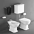 Ceramica Flaminia Efi: Elegant Bathroom Set 3D model small image 3