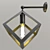 Industrial Loft Wall Sconce 3D model small image 1