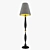 Elegant Torchere Floor Lamp 3D model small image 1