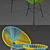  Vibrant Acapulco Color Chair 3D model small image 3