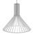 Suzanne | Light Mechanics OM | Stylish Wood and Ceramic Pendant Light 3D model small image 2