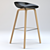 HAY About A Stool 32: Versatile, Stylish Seating 3D model small image 3