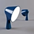 Minimalist Table Lamp: Binic by Foscarini 3D model small image 1