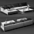 Elegant Bellport Corner Sofa 3D model small image 3