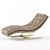 Modern Royce Chaise Lounge 3D model small image 3