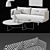 Weekend Sofa Set: Modern Design for Luxurious Lounging 3D model small image 3