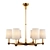 Elegant Thomas O'Brien Chandelier 3D model small image 1