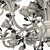 Elegant MONTLAMPS ML1943 Chandelier 3D model small image 2