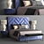 Heritage Bed: Classic Elegance 3D model small image 1