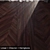 Sleek Wenge Parquet Flooring 3D model small image 1