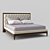 Elegant Mahogany Bed - Fratelli Barri MESTRE 3D model small image 2