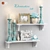 Turquoise Decorative Set: Shelves, Art, Candle Holders & More 3D model small image 1