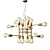 Sleek Poti Light Pendant 3D model small image 1