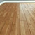 Natural Wood Laminate Flooring 3D model small image 1